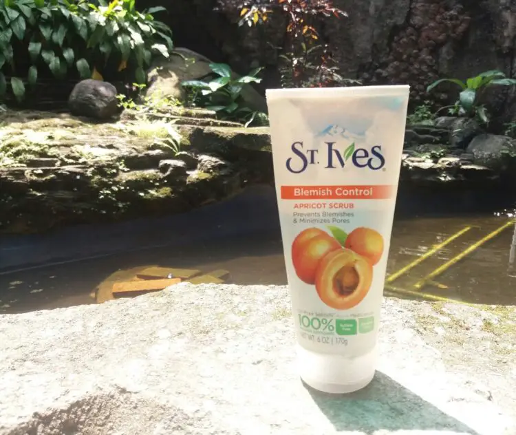 Review St Ives Blemish Control Apricot scrub