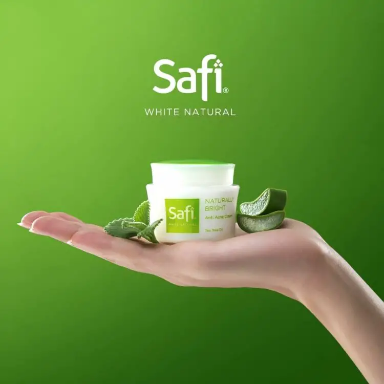 safi white natural anti acne cream tea tree oil