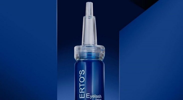 review ertos eyelash serum