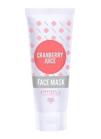 emina cranberry juice face mask
