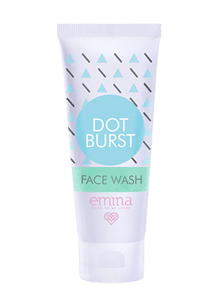 emina dot burst face wash