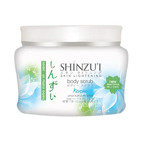 shinzui kensho skin lightening body scrub