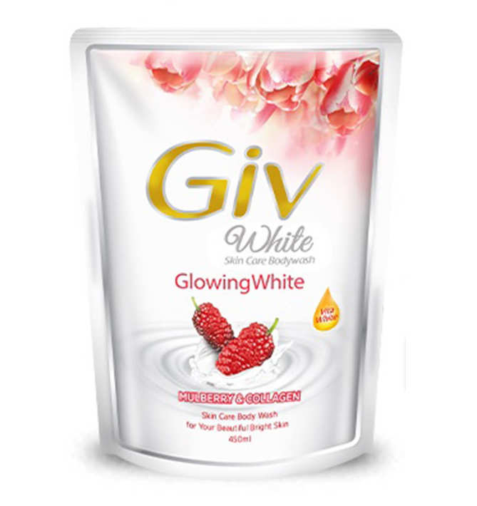 Giv White Body Wash Glowing White Mulberry & CollagenGiv White Body Wash Glowing White Mulberry & Collagen